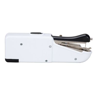 Macchina da cucire portatile Corpo bianco Uscita DC 6V/1000mA Batteria Alimentata Scatola originale