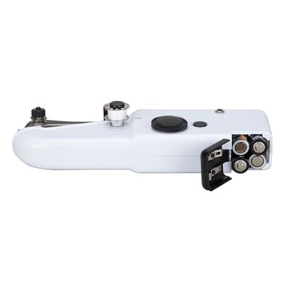 Macchina da cucire portatile Corpo bianco Uscita DC 6V/1000mA Batteria Alimentata Scatola originale