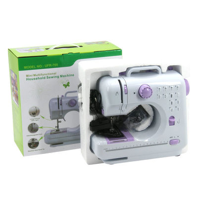 Macchina da cucire elettrica per uso domestico di piccole dimensioni Perfetta per 100-240V-50/60Hz
